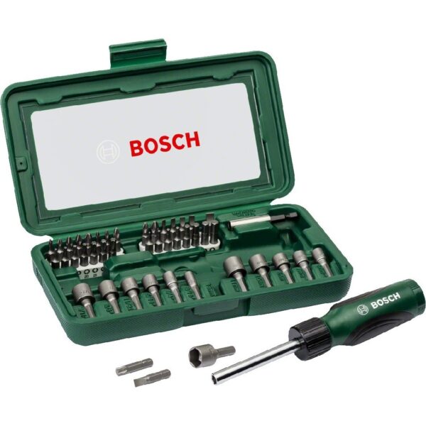 BOSCH Screwdriver Bit & Nut Set 46 Pcs