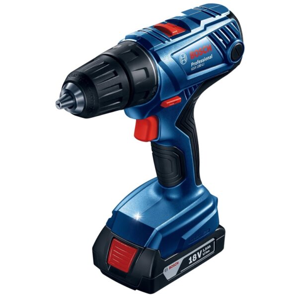 BOSCH 18V Cordless Impact Drill Driver 13mm (GSB 180-LI) - Image 2