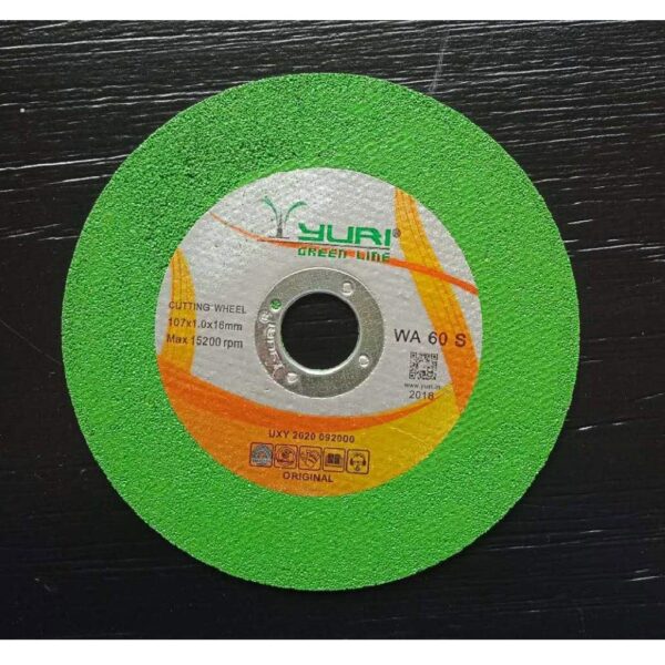 YURI Cut Off Wheel 4" 107x1.0x16mm