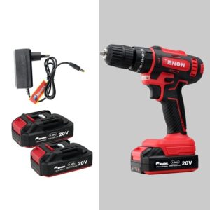 ENON 12V Cordless Impact Drill/Driver 10mm with Tool Bag